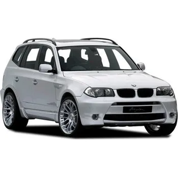 Nosič kol Příčníky Modula Oval Bar Open Rail Alu BMW X3 E83 2003-2010 s podélníky