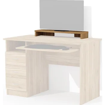 Psací stůl Nabytekmorava Nástavec na pracovní stůl Alfa 320 barva lamina: ořech lyon