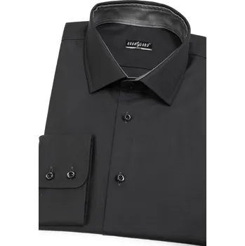 Pánská košile Avantgard Pánská košile SLIM, 109-6923, Šedá Velikost: 40/170