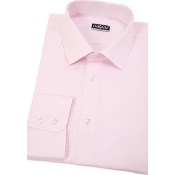 Pánská košile Avantgard Pánská košile SLIM, 109-9, Růžová Velikost: 40/182