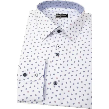 Pánská košile Avantgard Pánská košile SLIM, 125-0183, Bílá Velikost: 43/44/182