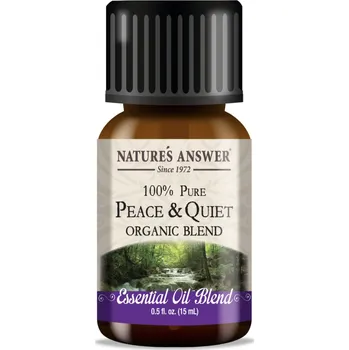 Aroma difuzér Nature's Answer Peace and Quiet Blend, Essential Oil, Klid a pohoda, esenciální olej, BIO, 15 ml