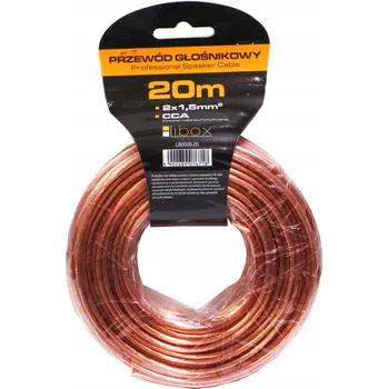 Audio kabel Reproduktorový kabel 2x1,5mm 20m CCA a pro LED