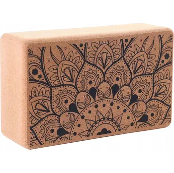 Vrták Korkový blok na jógu Mandala