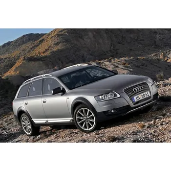 Nosič kol Příčníky Modula Oval Bar Open Rail Alu Audi A6 C6/C7 Allroad 2006- s podélníky