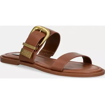 Dámské pantofle Pantofle Steve Madden Strider-E sandal dámské, hnědá barva, SM19000139 SM19000139.247 88X, EUR 36