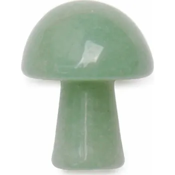 Masážní kámen Gua sha na tvář z avanturínu Mushroom cca 2 cm