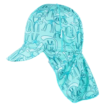 Kojenecké oblečení RDX Funkční kšiltovka s plachetkou a UV filtrem 40+ Kočky Coolmax Modrá Vel. S