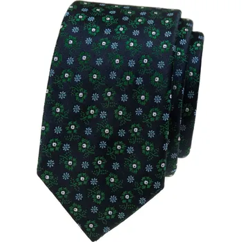 Avantgard Kravata SLIM LUX, 571-22283, Modrá/zelená