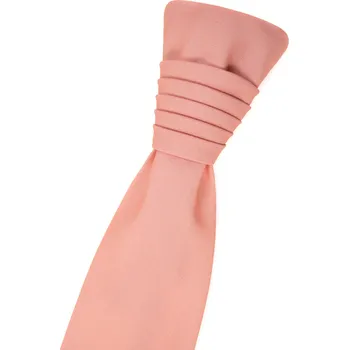 Kravata Avantgard Regata PREMIUM a kapesníček, 577-9842, Broskvová