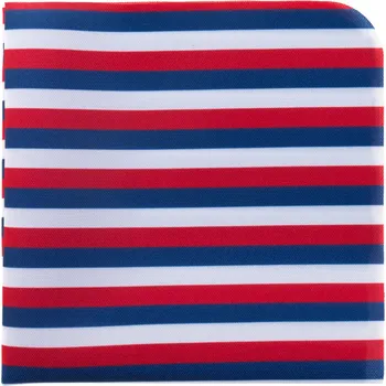 Kravata Avantgard Kapesníček do saka LUX trikolóra, 583-111218, Bílá/červená/modrá