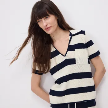 Dámský svetr Reserved - Bavlněné polo - vícebarevná - YT304-MLC - YT304-MLC-S