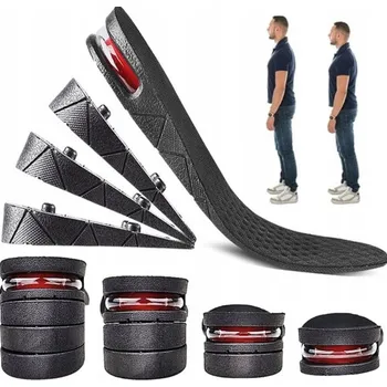 Obraz PODWYŻSZAJĄCE WKŁADKI DO BUTÓW O 7 CM VÝŠKY 35-44 CM, OBUV, PODPATKY PEVNÉ