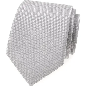 Kravata Avantgard Kravata LUX s kapesníčkem, 599-55000, Šedá