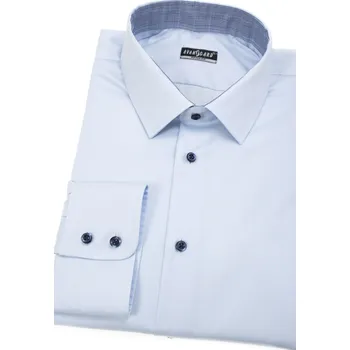 Pánská košile Avantgard Pánská košile REGULAR, 207-4555, Modrá Velikost: 46/182