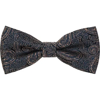 Motýlek Avantgard Motýlek s kapesníčkem, 575-22469, Modrá/béžová