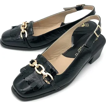 Dámské lodičky DFC RELAX Dámské kožené lodičky E-5286-03 Relax DFC černá Barva: černá, Velikost: 38