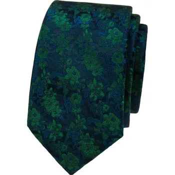 Avantgard Kravata SLIM LUX, 571-22427, Modrá/zelená