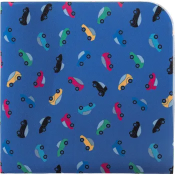 Kravata Avantgard Kapesníček do saka LUX, 583-1991, Modrá/auta