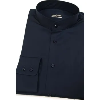 Pánská košile Avantgard Pánská košile se stojáčkem SLIM, 152-31, Modrá Velikost: 43/182