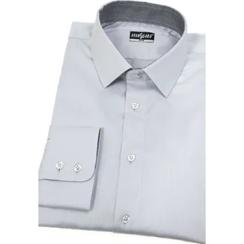 Pánská košile Avantgard Pánská košile SLIM, 109-2189, Šedá Velikost: 42/182