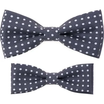 Motýlek Avantgard Sada bavlněných motýlků Otec a syn, 775-51024, Šedá