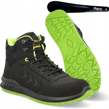 Pracovní obuv Pracovní obuv kotníková Magros Bezpečnostní kotníkové boty pánské Demar 6380 9-088 S3 SR FO velikost 43