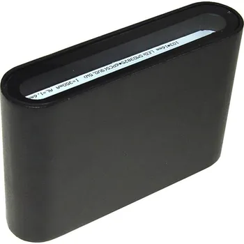 Venkovní osvětlení LED Venkovní nástěnné svítidlo FLOW LED/3W/230V IP54 černá