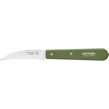 Kuchyňský nůž Opinel Les Essentiels N°114 nůž na zeleninu 7 cm, khaki, 003130
