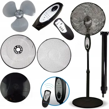 Domácí ventilátor Podlahový ventilátor Dedra DA-1611B černý 40W