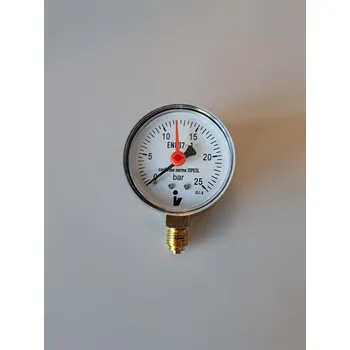 V&G Valogin Manometr spodní vývod Průměr: 50 mm, rozsah tlaku: 0 - 25 bar