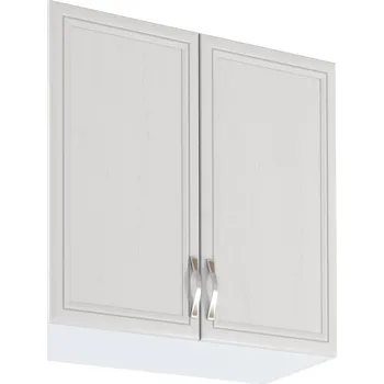 Obývací stěna Horní skříňka G80, bíla/sosna Andersen, SICILIA