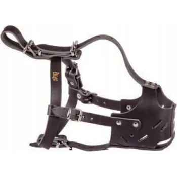 Náhubek pro psa KOŽENÝ NÁHUBEK DINGO Č. 3