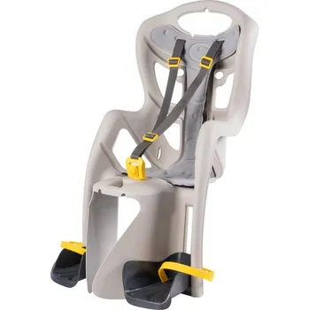 cyklosedačka BBELLELLI PEPE světle šedá + DÁREK