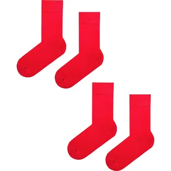 Pánské ponožky Avantgard Set Ponožky 2 páry, 778-05019, Červená Velikost: 43/46
