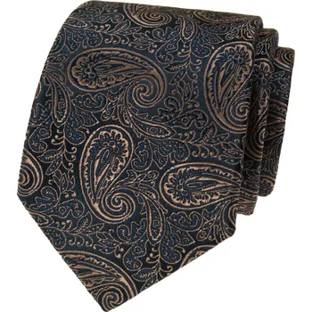 Kravata Avantgard Kravata LUX, 561-22469, Modrá/béžová