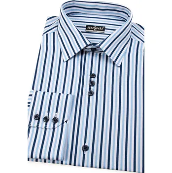 Pánská košile Avantgard Pánská košile SLIM, 125-6501, Modrá Velikost: 41/42/182