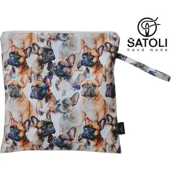 Obal na květináč Šatoli.cz Obal na plavky 30x30 cm Pejsci