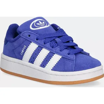 Dámské tenisky Semišové sneakers boty adidas Originals CAMPUS 00s modrá barva, JR5786 57X, EUR 30.5