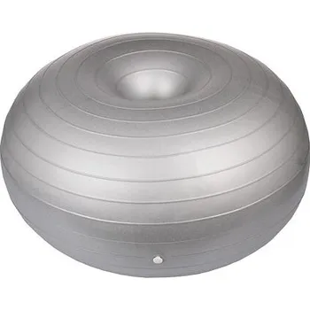 Merco Donut 50 gymnastický míč šedá balení 1 ks