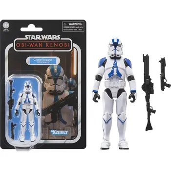 Dětské zboží Akční figurka Star Wars: Obi-Wan Kenobi Vintage Collection: Clone Trooper (501st Legion) 10 cm