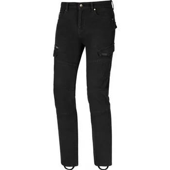 Moto kalhoty MOTOCYKLOVÉ JEANSY SECA BADLANDS ARM ČERNÉ 38