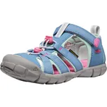 sandále dětské KEEN SEACAMP II CNX YOUTH coronet blue/hot pink - 32