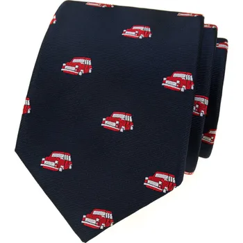 Kravata Avantgard Kravata LUX, 561-81422, Modrá/auta