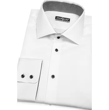 Pánská košile Avantgard Pánská košile KLASIK, 509-0129, Bílá Velikost: 45/182