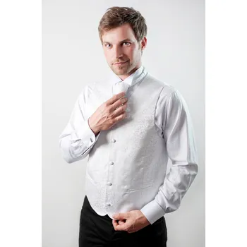 Avantgard Set vesta, regata a kapesníček, 552-9350, Bílá Velikost: 52/194