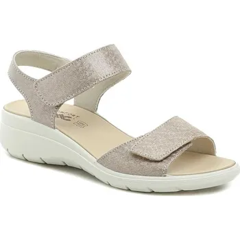 Dámské sandále IMAC I3639e41 béžové dámské sandály na klínku EU 40 + DÁREK