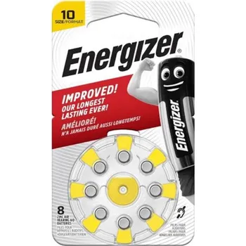 Článková baterie Baterie 10 / PR70 ENERGIZER 8ks / blistr