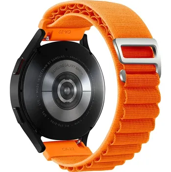 Řemínek na hodinky Enem Alpine loop - rychloupínací řemínek 20mm - Oranžový IR-AWGW-0387