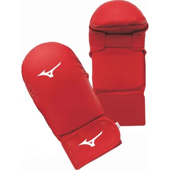 Rukavice Karate rukavice MIZUNO bez palce - červené - 23EHA20162_RED Velikosti: M